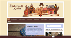 Desktop Screenshot of buecherstadtkurier.com